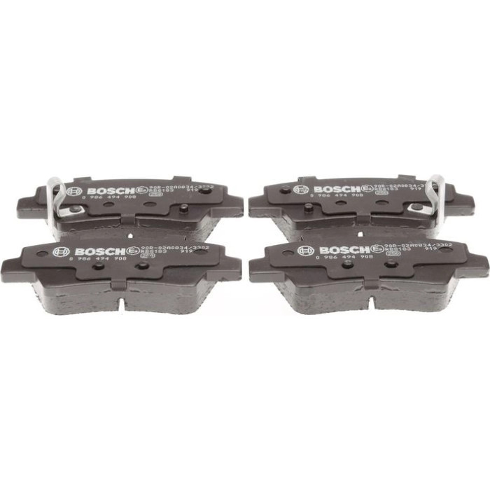 Bosch Bremsbelagsatz 0 986 494 908 Bosch Bremsbelagsatz 0 986 494 908