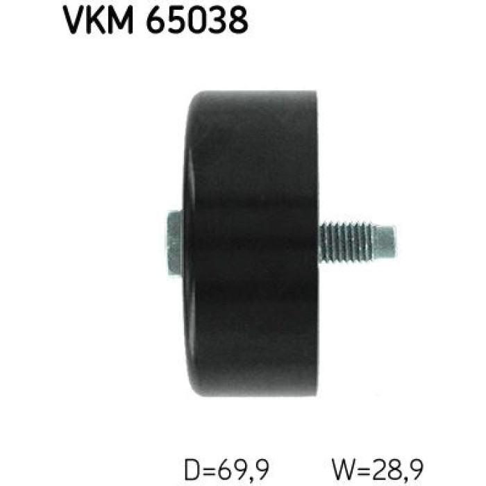 SKF Keilrippenriemen-Spannrolle VKM 65038