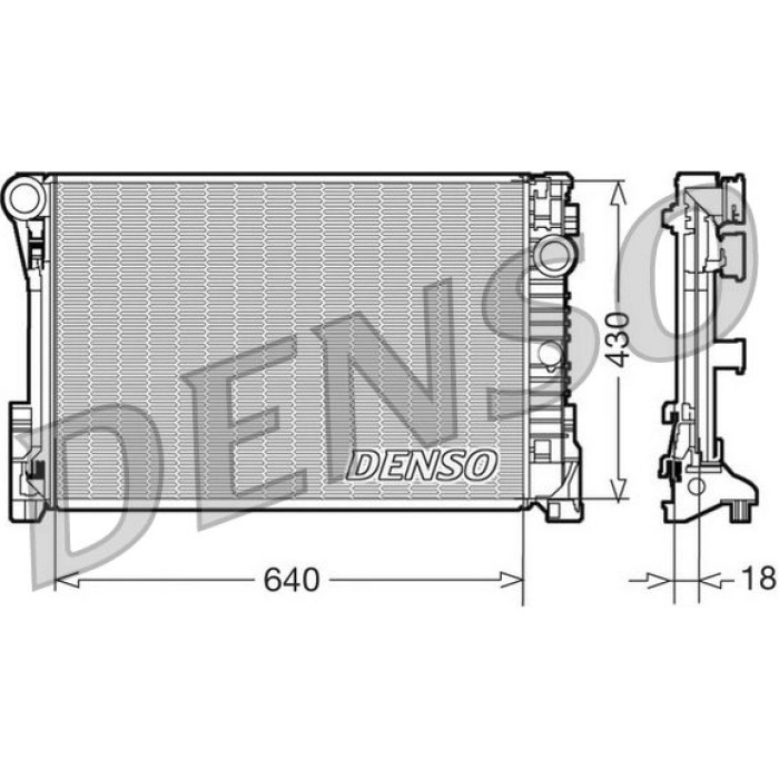 Denso Motorkühler DRM17111