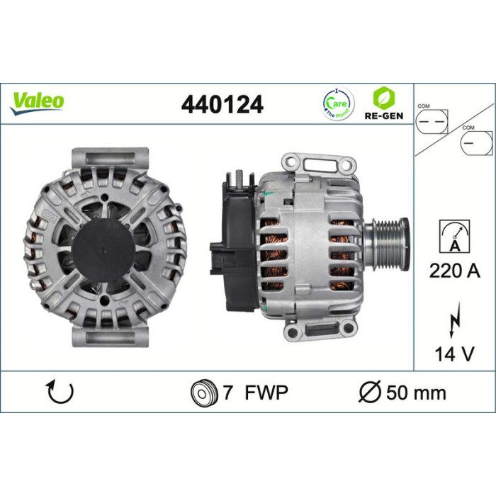 Valeo Lichtmaschine 440124 Valeo Lichtmaschine 440124