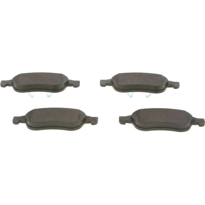 Bosch Bremsbelagsatz 0 986 495 416 Bosch Bremsbelagsatz 0 986 495 416