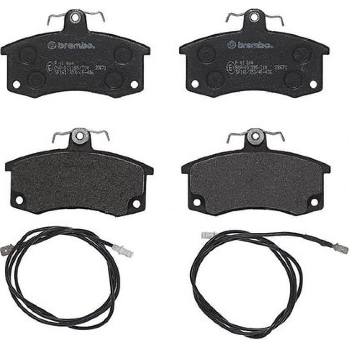 BREMBO Bremsbelagsatz, Scheibenbremse P 41 004 BREMBO Bremsbelagsatz, Scheibenbremse P 41 004
