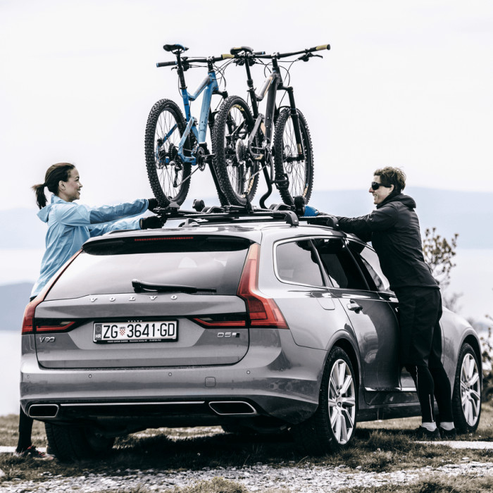 Thule ProRide 598002 Dachfahrradträger schwarz für 1 Fahrrad bis 20 kg – abschließbar Thule ProRide 598002 Dachfahrradträger schwarz für 1 Fahrrad bis 20 kg – abschließbar
