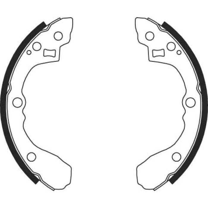 TRW Bremsbacken GS8692