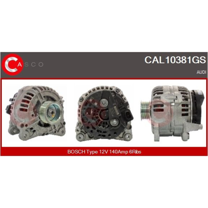 CASCO Generator CAL10381GS CASCO Generator CAL10381GS