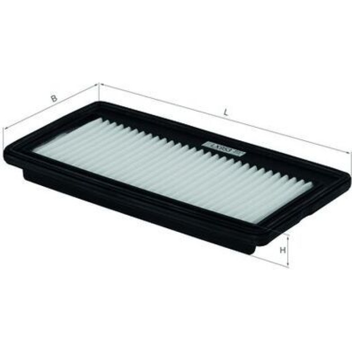MAHLE Luftfilter LX 953 MAHLE Luftfilter LX 953