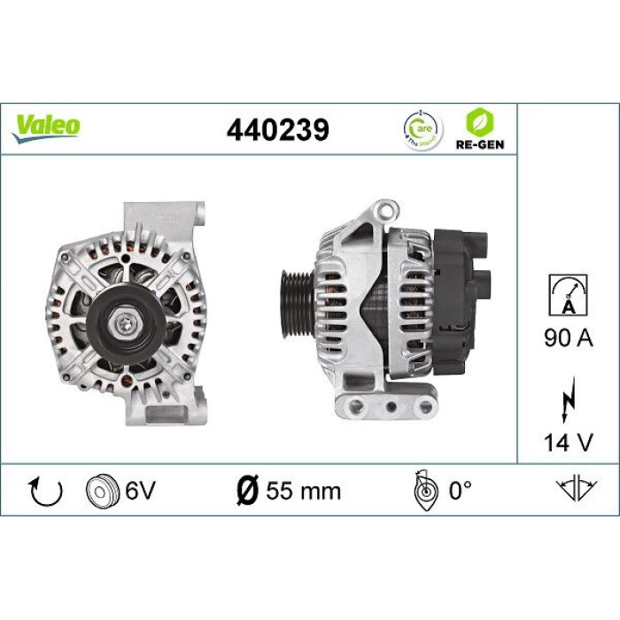 Valeo Lichtmaschine 440239 Valeo Lichtmaschine 440239