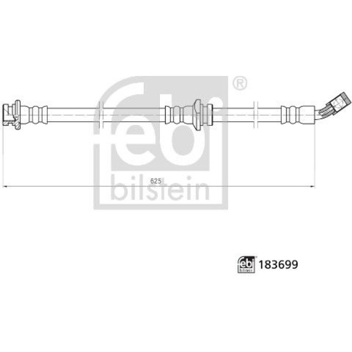 febi Bremsschlauch 183699