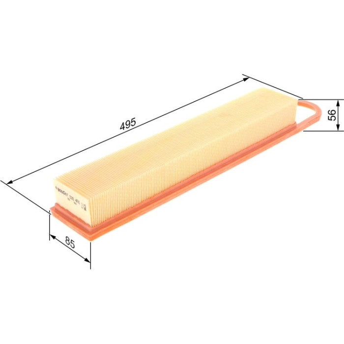 Bosch Luftfilter F 026 400 115 Bosch Luftfilter F 026 400 115