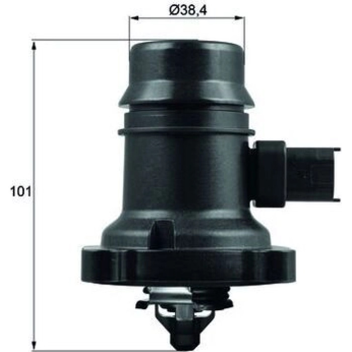 Thermostat, Kühlmittel TM 37 80 Thermostat, Kühlmittel TM 37 80