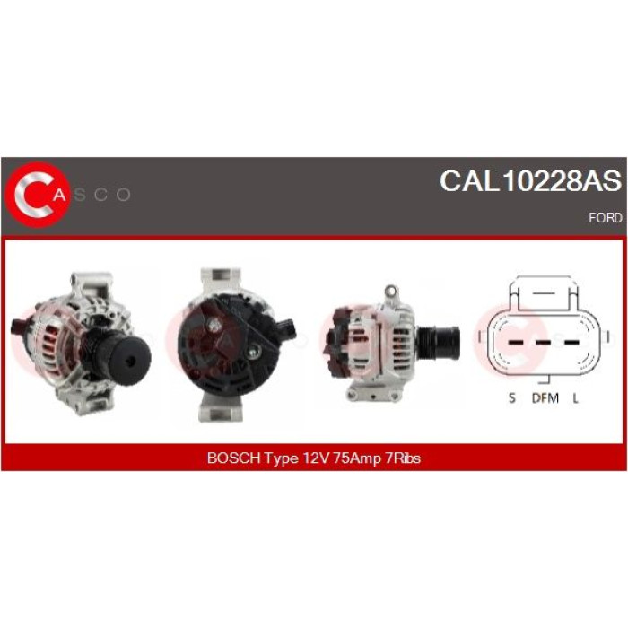 CASCO Generator CAL10228AS CASCO Generator CAL10228AS