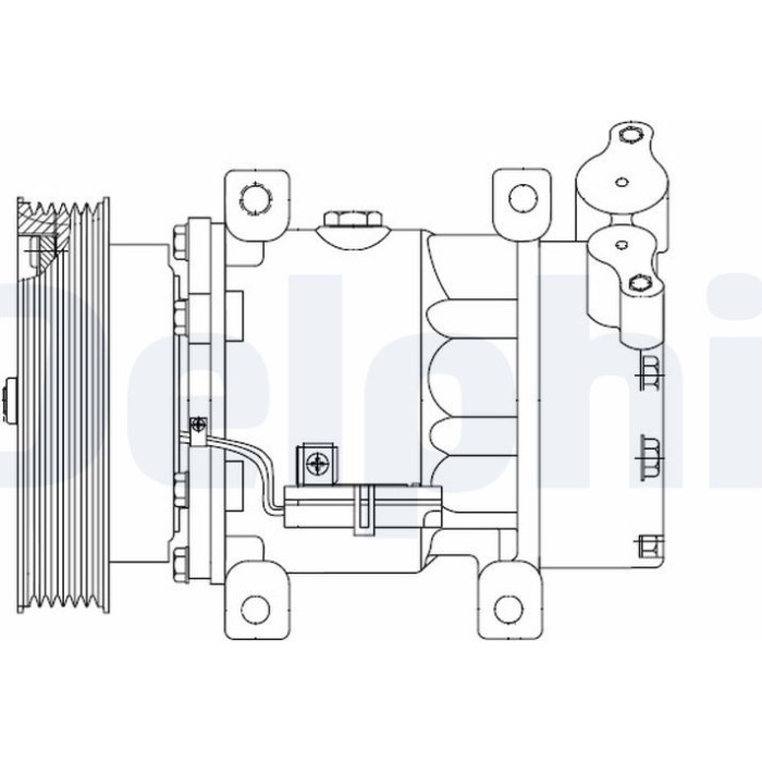 Delphi Kompressor CS20523 Delphi Kompressor CS20523