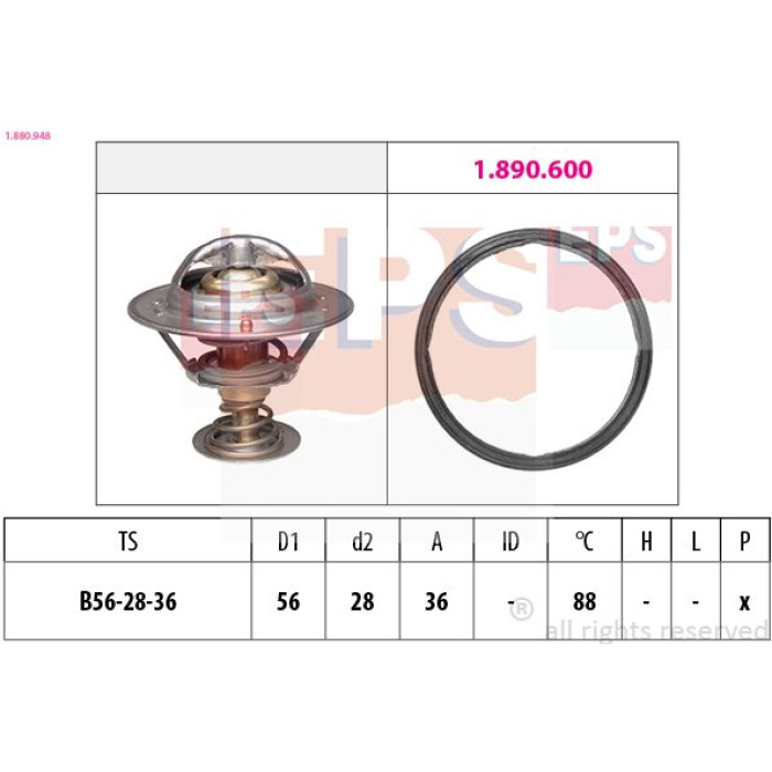 EPS Thermostat 1.880.948 EPS Thermostat 1.880.948