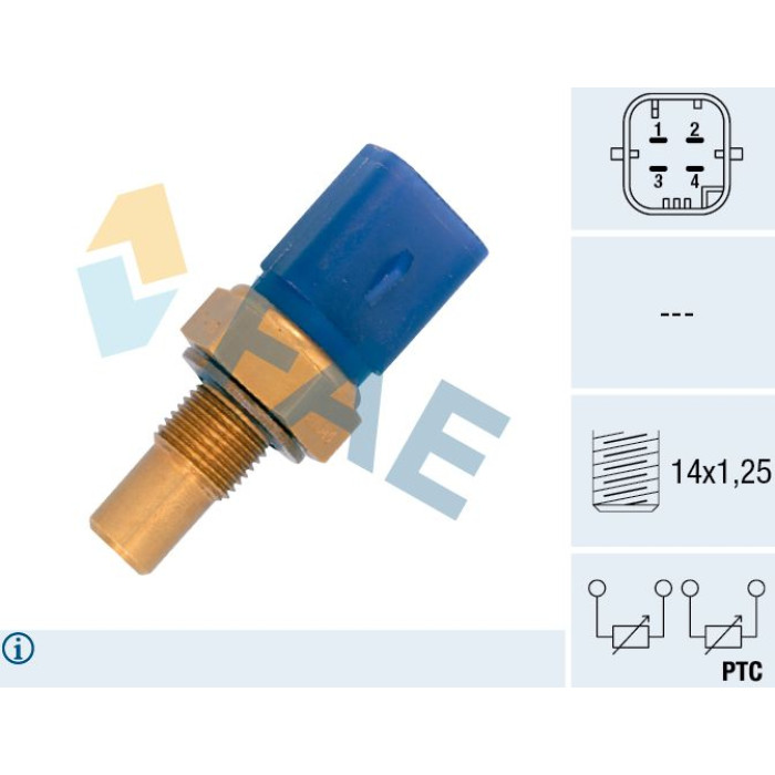 FAE Sensor, Kühlmitteltemperatur 33791 FAE Sensor, Kühlmitteltemperatur 33791