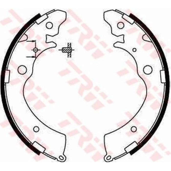 TRW Bremsbacken GS8559