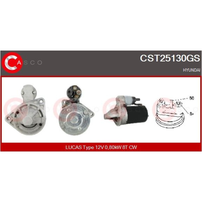 CASCO Anlasser CST25130GS CASCO Anlasser CST25130GS