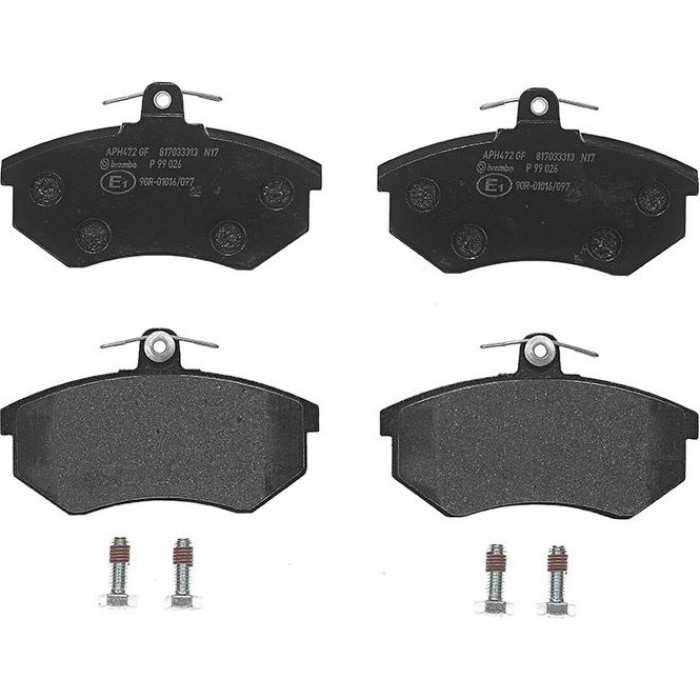 P 99 026 Brembo Prime Bremsbelagsatz Vorderachse – P 99 026 – 119 x 70 x 18 mm – Bremssystem Lucas – OE Nummer 720050006 P 99 026 Brembo Prime Bremsbelagsatz Vorderachse – P 99 026 – 119 x 70 x 18 mm – Bremssystem Lucas – OE Nummer 720050006