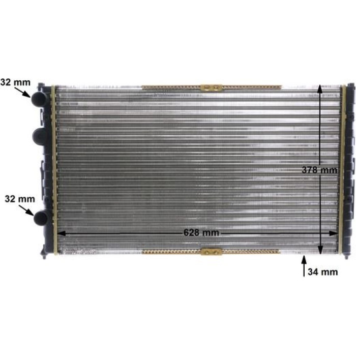 MAHLE Kühler, Motorkühlung CR 1535 000S MAHLE Kühler, Motorkühlung CR 1535 000S