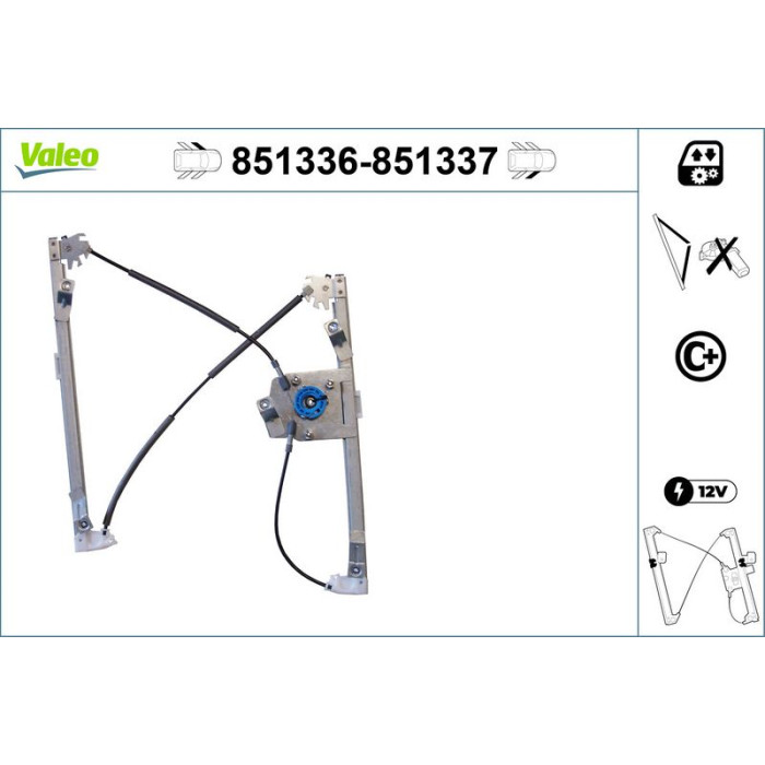 Valeo Fensterheber 851336 Valeo Fensterheber 851336