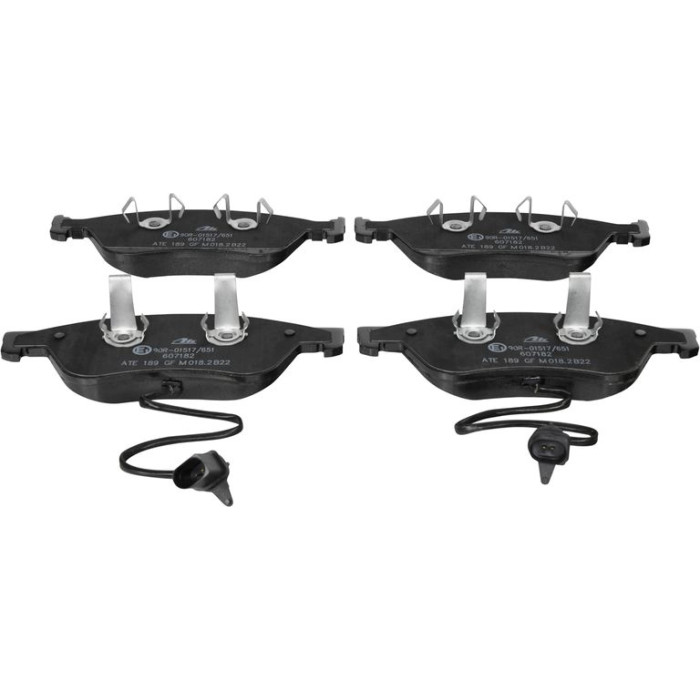 ATE Bremsbelagsatz VW Vorderachse Phaeton 3.0-6.0 4Motion 02-16 13.0460-7182.2 ATE Bremsbelagsatz VW Vorderachse Phaeton 3.0-6.0 4Motion 02-16 13.0460-7182.2