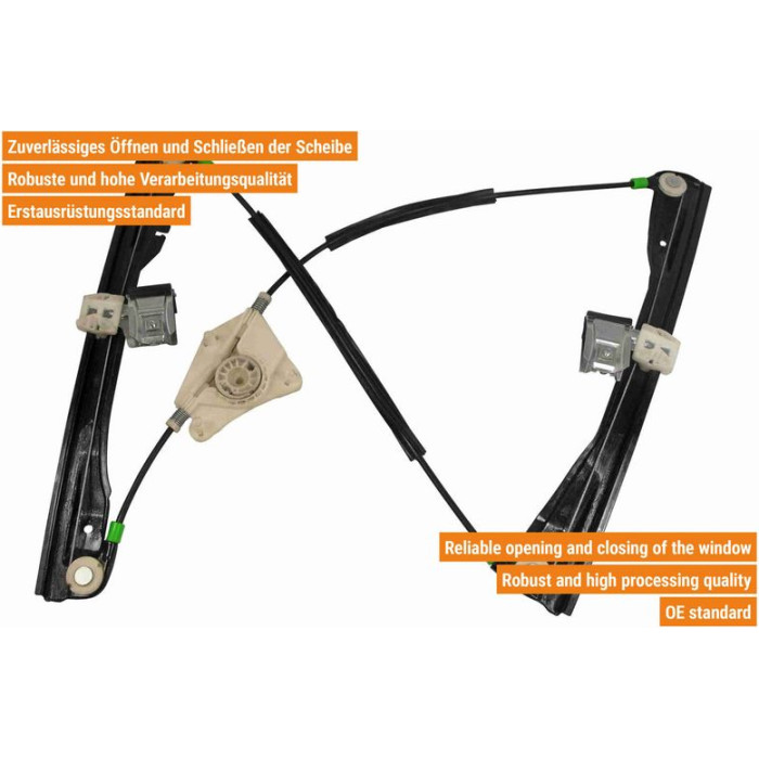 VAICO V10-2181 Fensterheber vorne links, elektrisch, ohne Motor VAICO V10-2181 Fensterheber vorne links, elektrisch, ohne Motor