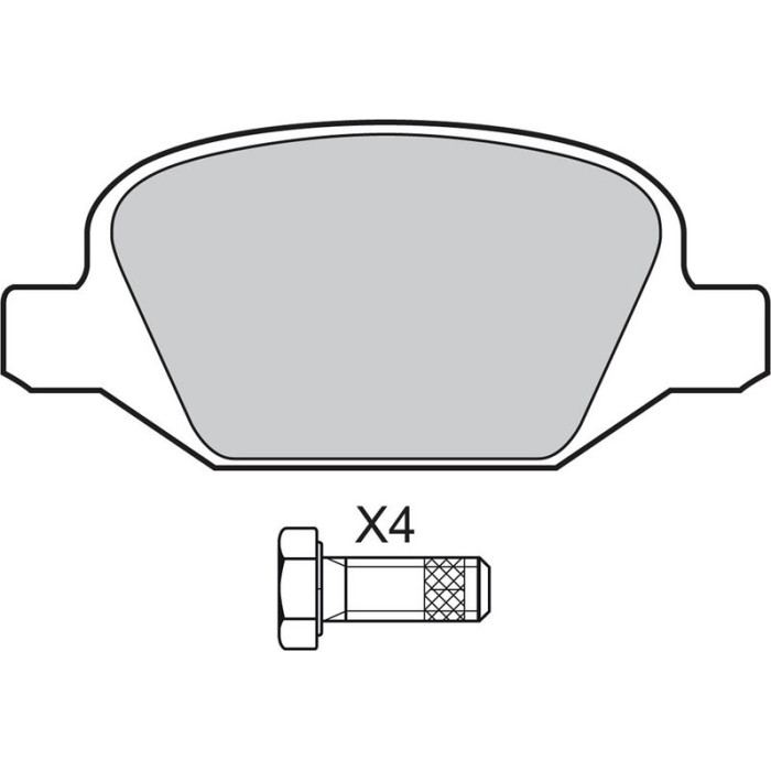 Valeo Bremsbelagsatz 598407