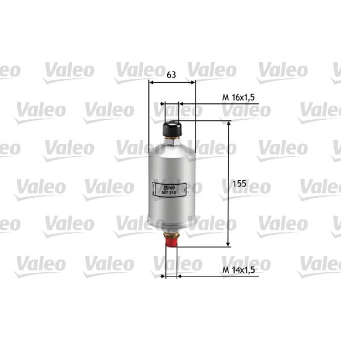587210 Valeo Kraftstofffilter 587210 587210 Valeo Kraftstofffilter 587210