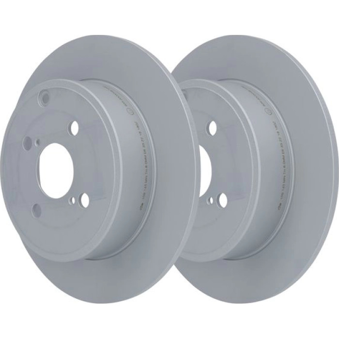 ATE Bremsscheibe Toyota Hinterachse Corolla 02-07 24.0109-0140.1 ATE Bremsscheibe Toyota Hinterachse Corolla 02-07 24.0109-0140.1