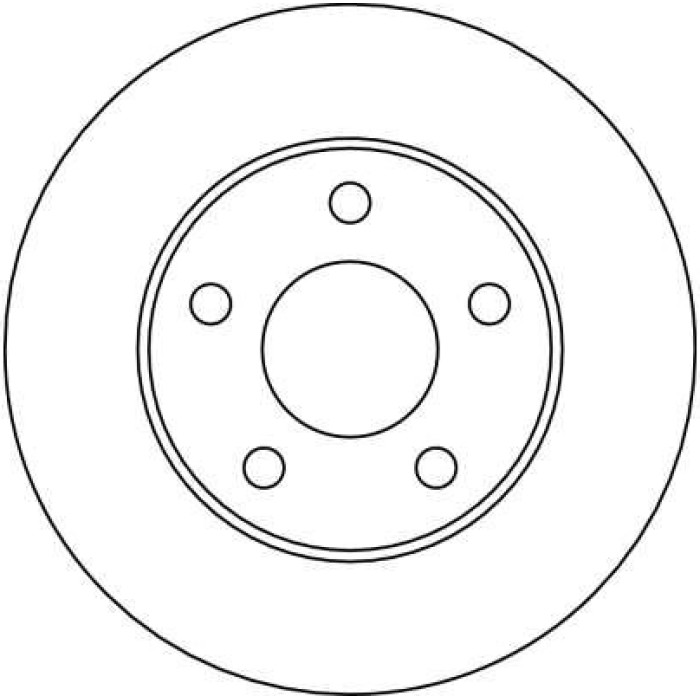 TRW Bremsscheibe Opel Sintra DF4041 TRW Bremsscheibe Opel Sintra DF4041