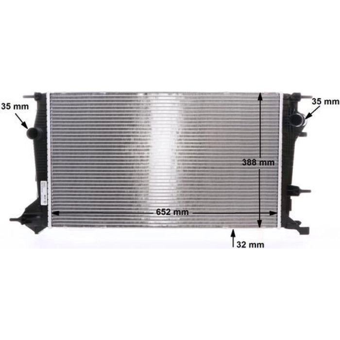 Kühler, Motorkühlung CR 24 000S