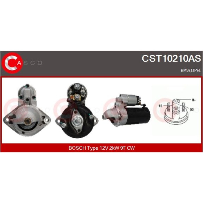 CASCO Anlasser CST10210AS