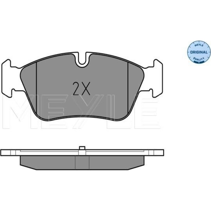 MEYLE Bremsbelagsatz BMW E81/90/91 252393517 MEYLE Bremsbelagsatz BMW E81/90/91 252393517