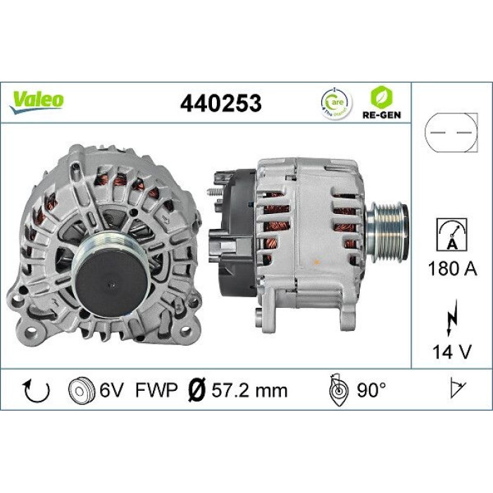 Valeo Lichtmaschine 440253