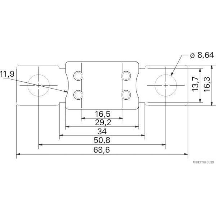 Herth+Buss Elparts Sicherung 50295879 Herth+Buss Elparts Sicherung 50295879