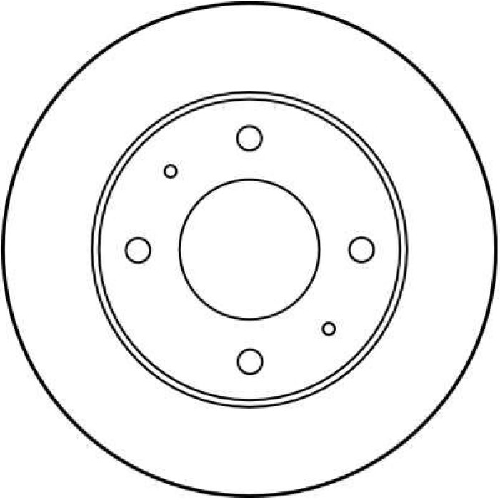 TRW Bremsscheibe DF1443 TRW Bremsscheibe DF1443