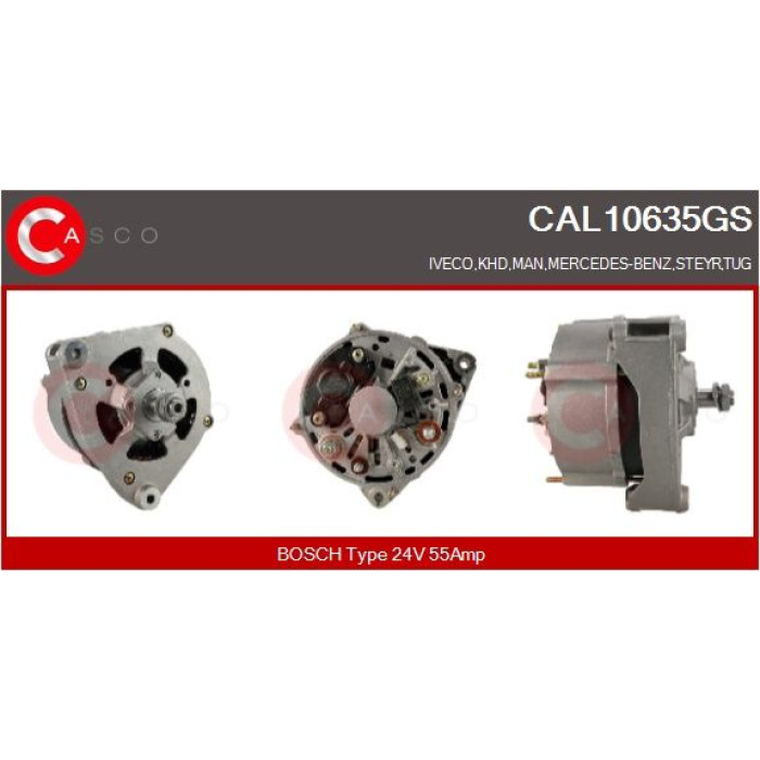 CASCO Generator CAL10635GS CASCO Generator CAL10635GS