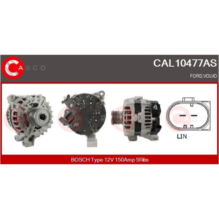 CASCO Generator CAL10477AS CASCO Generator CAL10477AS