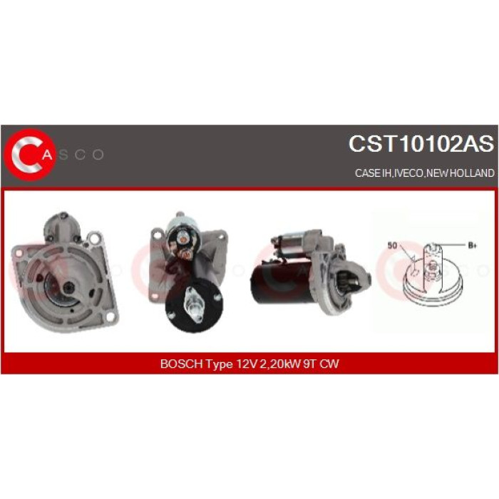 CASCO Anlasser CST10102AS