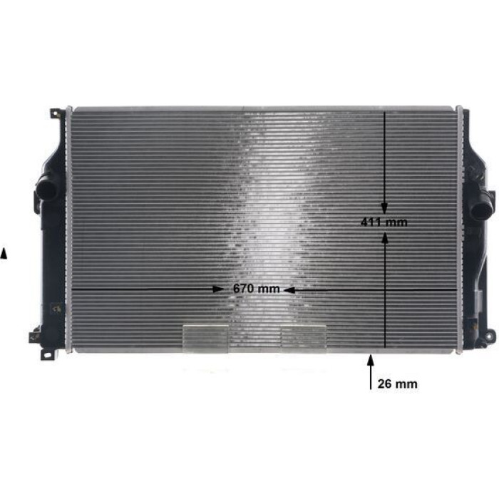 MAHLE Kühler, Motorkühlung CR 2270 000S