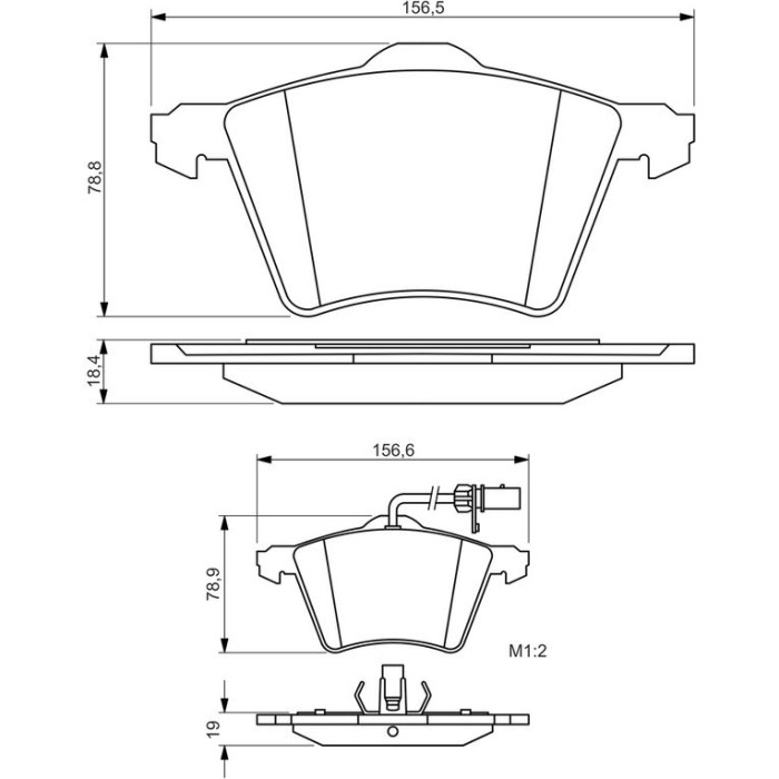0 986 494 415 Bosch Bremsbelagsatz 0 986 494 415 0 986 494 415 Bosch Bremsbelagsatz 0 986 494 415