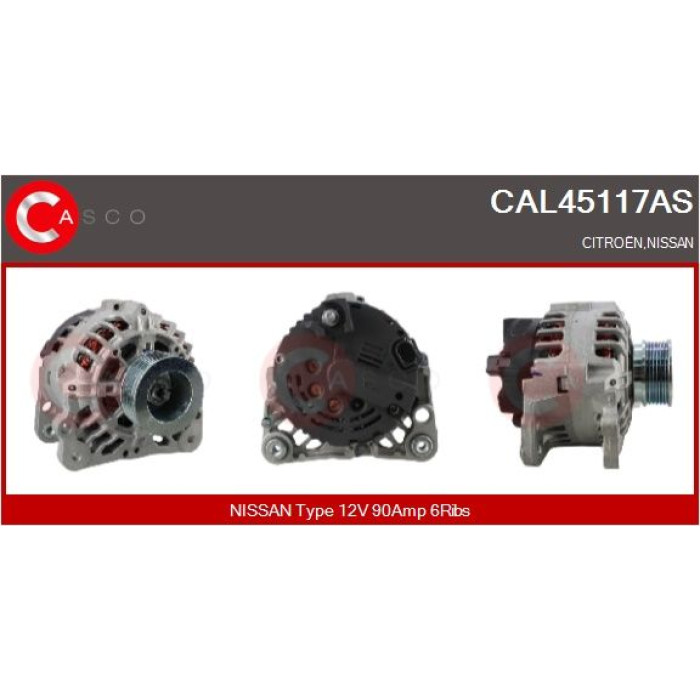 CASCO Generator CAL45117AS CASCO Generator CAL45117AS