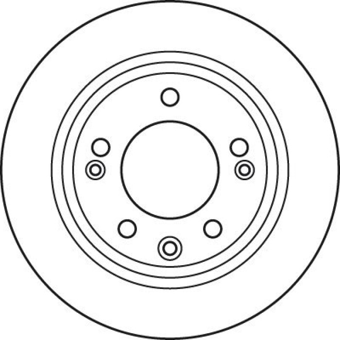TRW Bremsscheibe Kia T. Cee`D DF6123