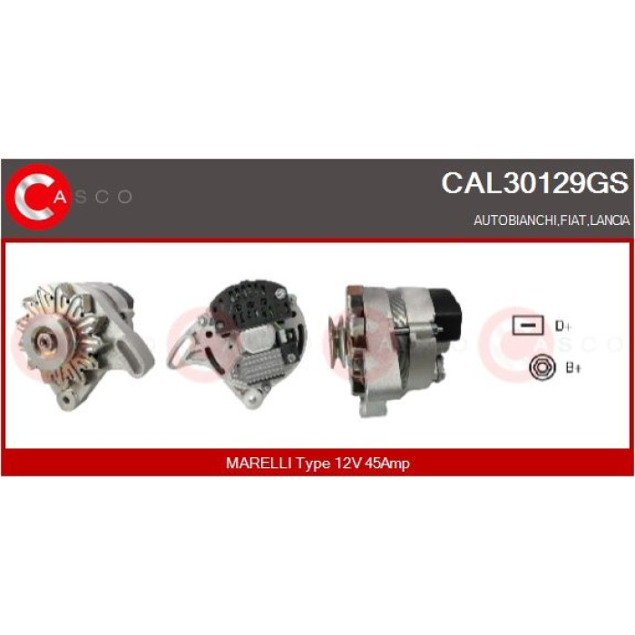 CASCO Generator CAL30129GS CASCO Generator CAL30129GS