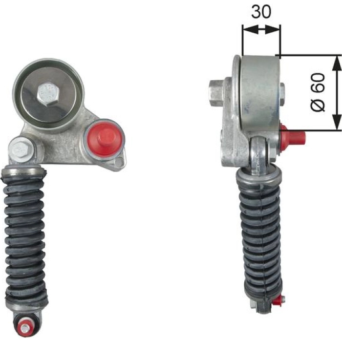 Gates Spannrolle T39264 Gates Spannrolle T39264