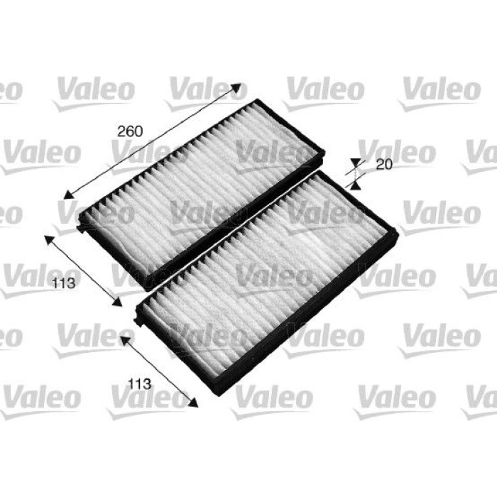 715522 Valeo Innenraumfilter 715522