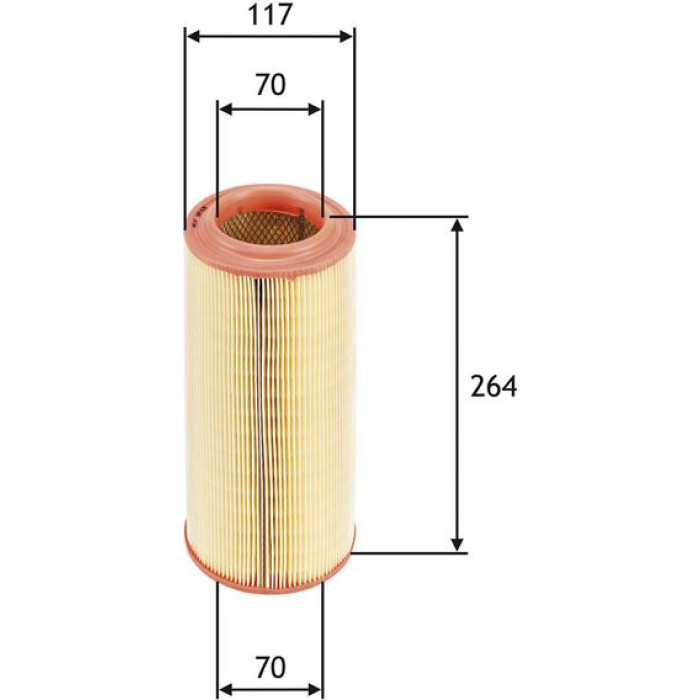 Valeo Luftfilter 585626