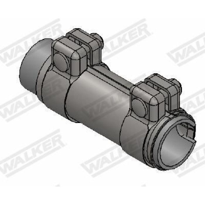 Walker Rohrverbinder Ø 52 mm Länge 90 mm 80724 Walker Rohrverbinder Ø 52 mm Länge 90 mm 80724