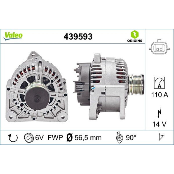 Valeo Lichtmaschine 439593