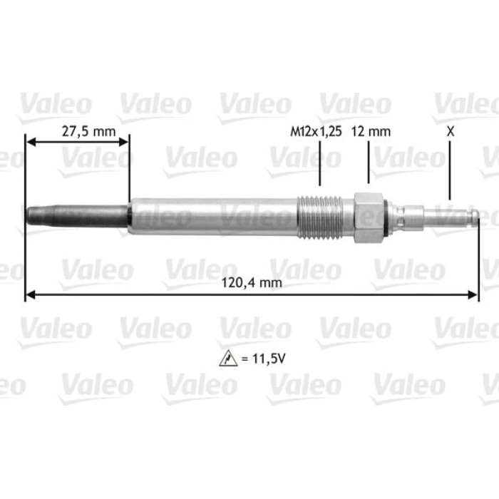 Valeo Glühkerze 345146 Valeo Glühkerze 345146