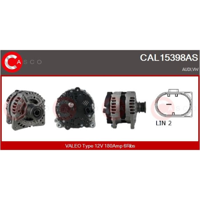 CASCO Generator CAL15398AS CASCO Generator CAL15398AS